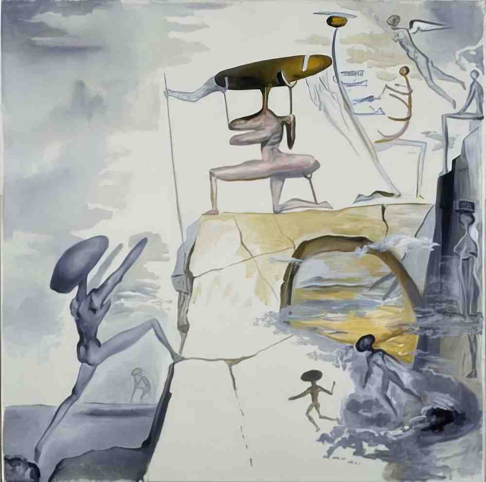 Salvador Dali 0994 Art A4 Photo Print