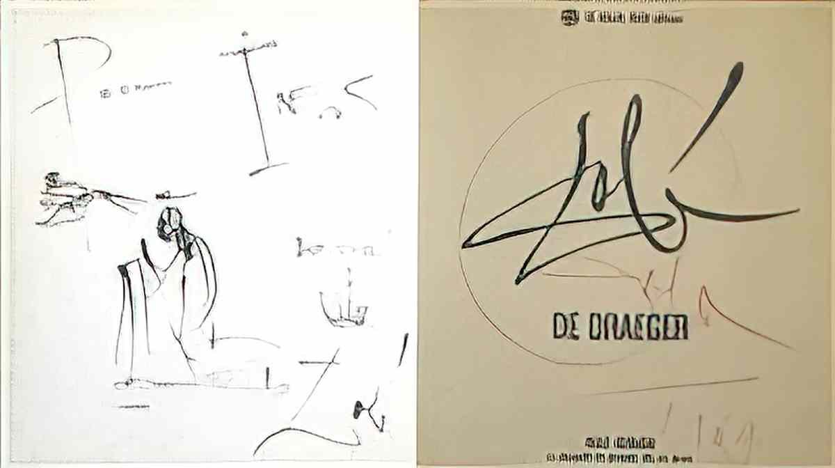 Salvador Dali 1 work1 Art A4 Photo Print