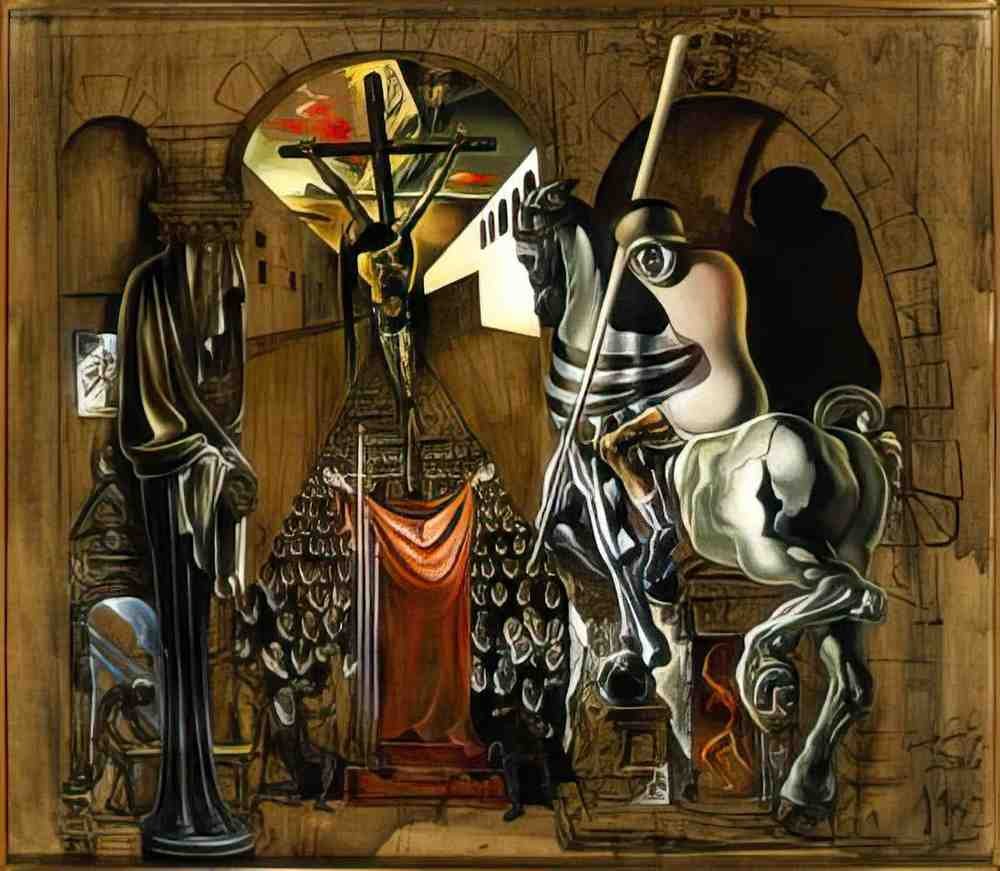 Salvador Dali 1026 Art A4 Photo Print