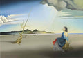 Salvador Dali 1027 Art A4 Photo Print