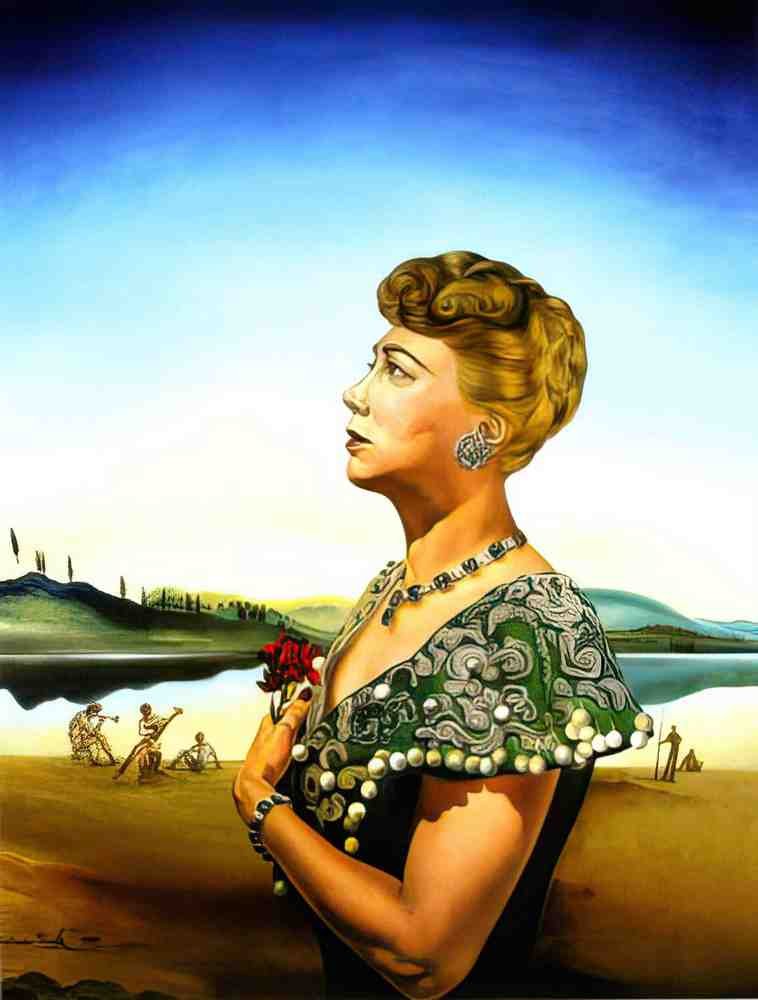 Salvador Dali 1030 Art A4 Photo Print