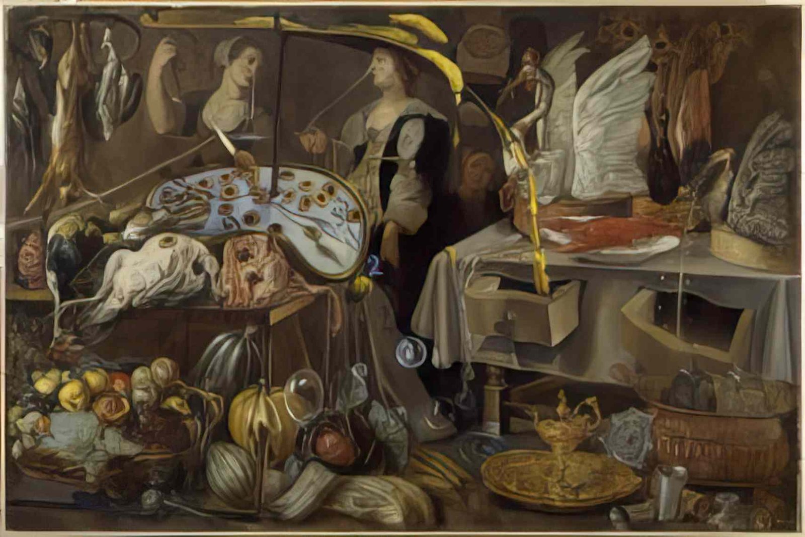 Salvador Dali 1042 Art A4 Photo Print