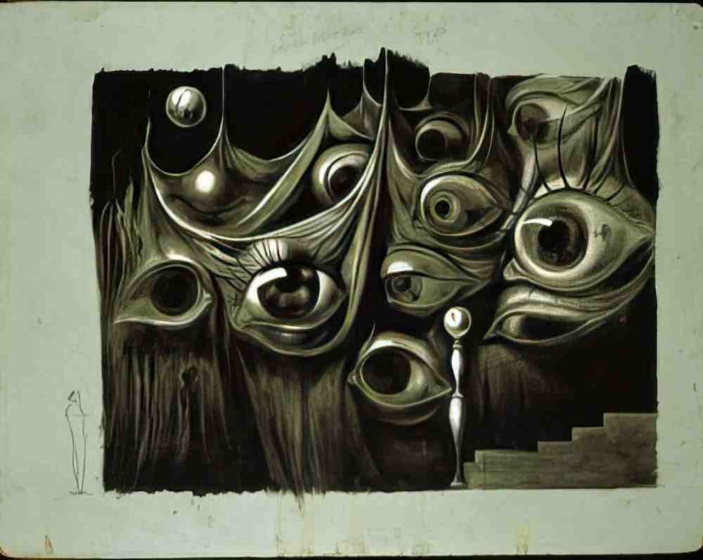 Salvador Dali 1048 Art A4 Photo Print