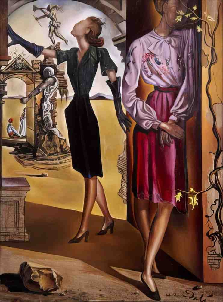 Salvador Dali 1063 Art A4 Photo Print