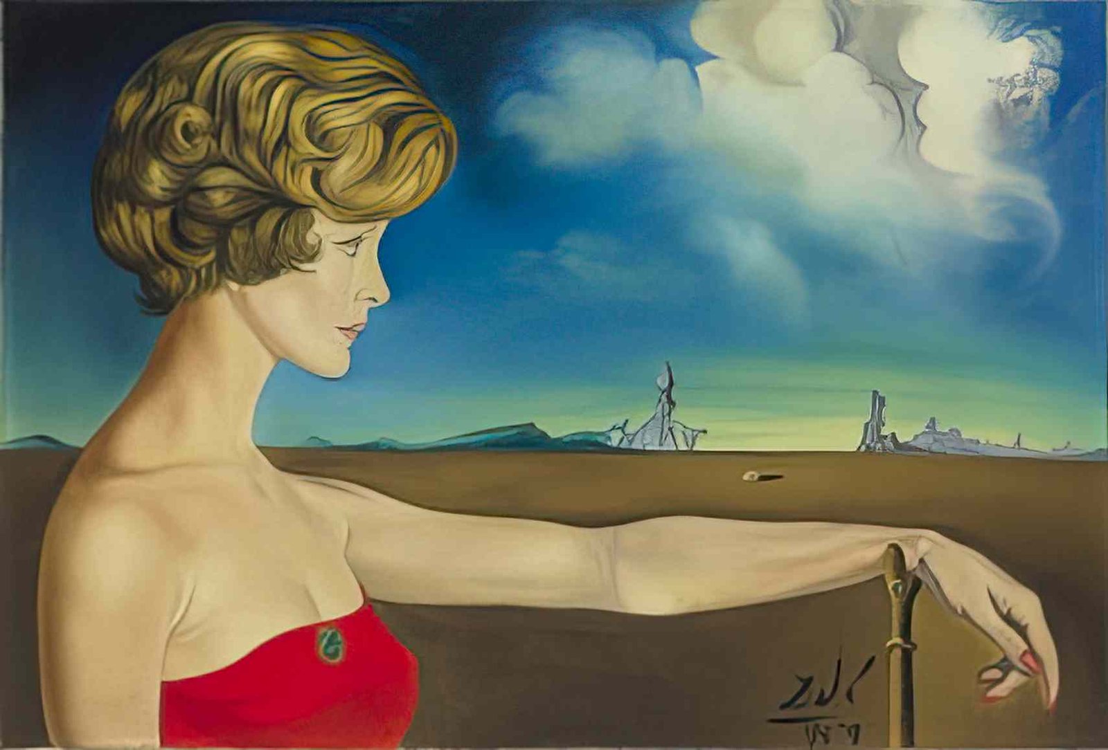 Salvador Dali 1164 Art A4 Photo Print