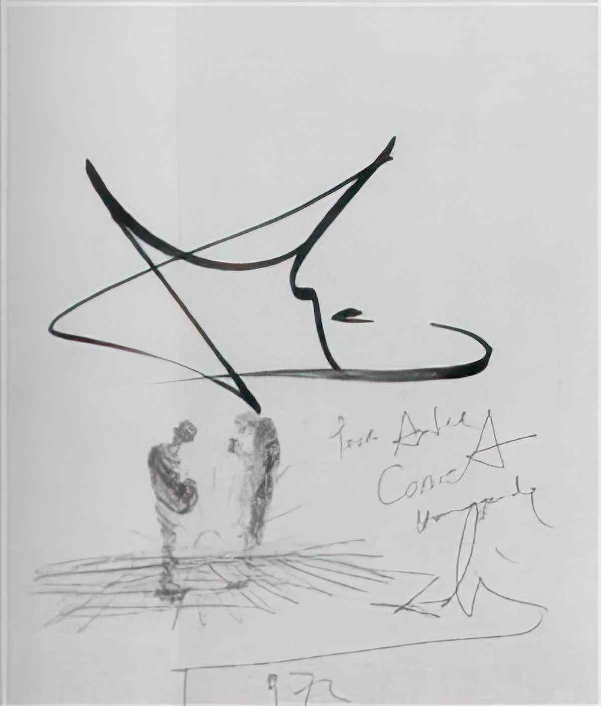 Salvador Dali salvador dali angelus Art A4 Photo Print