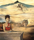 Salvador Dali salvador dali bildnis der mrs jack warner Art A4 Photo Print
