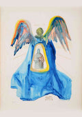 Salvador Dali salvador dali blue angel A4 Photo Print