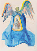Salvador Dali salvador dali blue angel Art A4 Photo Print