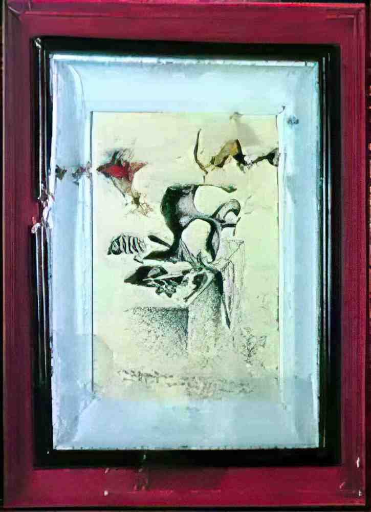 Salvador Dali salvador dali cannibalisme des objets 2 Art A4 Photo Print