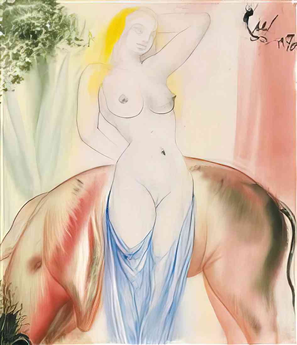 Salvador Dali salvador dali circe A4 Photo Print