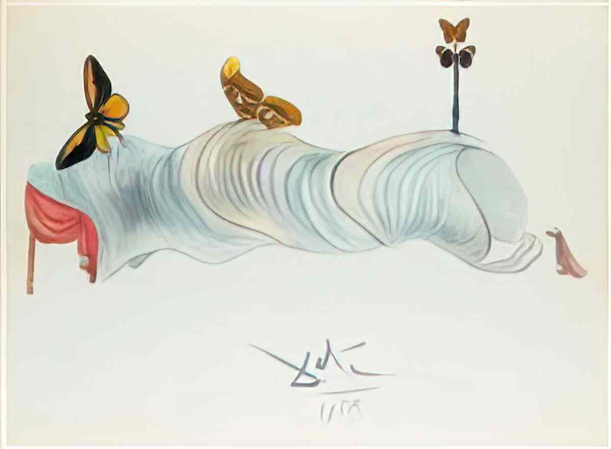 Salvador Dali salvador dali crysalis 2 Art A4 Photo Print