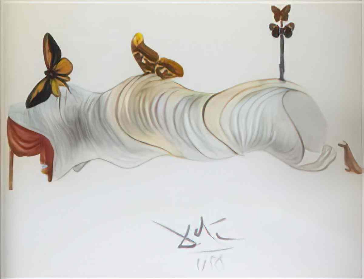 Salvador Dali salvador dali crysalis3 Art A4 Photo Print