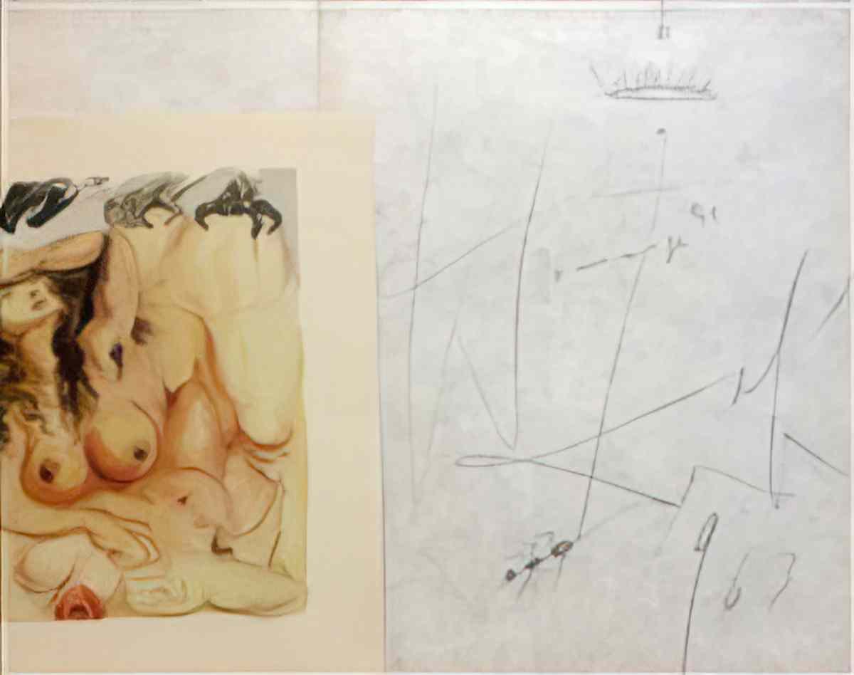 Salvador Dali salvador dali dedicace Art A4 Photo Print