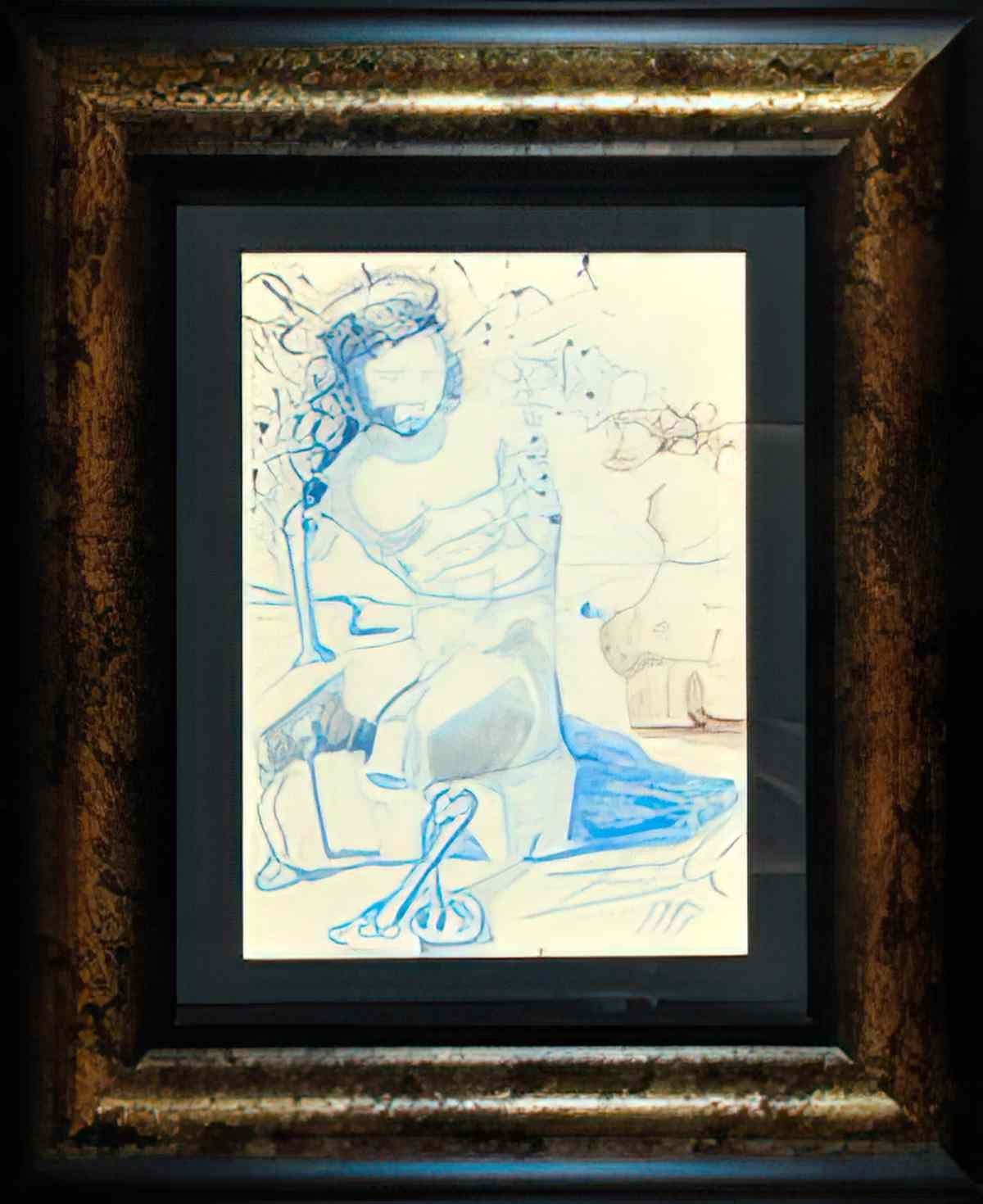 Salvador Dali salvador dali desert hallucination Art A4 Photo Print