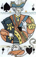 Salvador Dali salvador dali dessins de cartes a jouer valet de pique Art A4 Photo Print