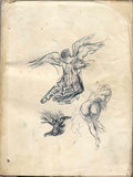 Salvador Dali salvador dali deux anges et un nu de dos on bk cover m Art A4 Photo Print