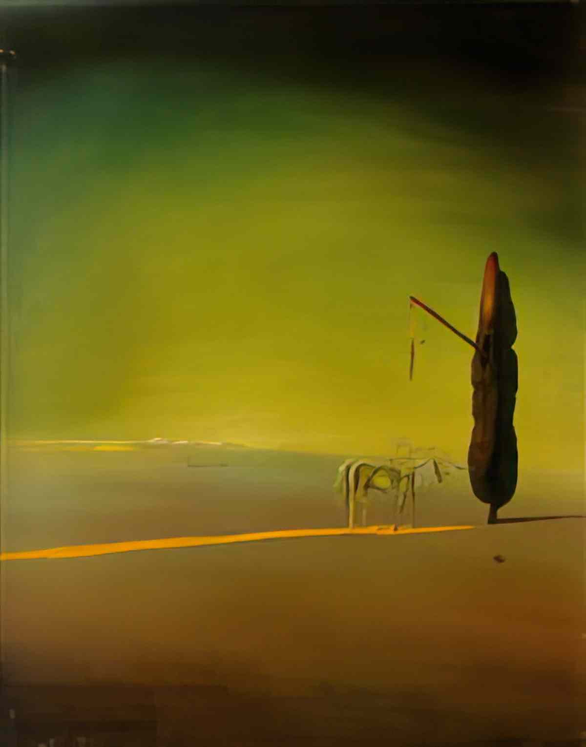 Salvador Dali salvador dali eclipse et osmose vegetale Art A4 Photo Print