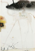 Salvador Dali salvador dali elhant spatial Art A4 Photo Print