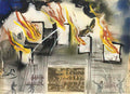 Salvador Dali salvador dali fire fire fire Art A4 Photo Print