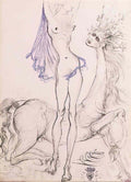 Salvador Dali salvador dali gala avec un centaur Art A4 Photo Print