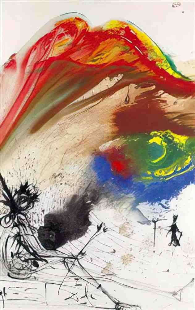 Salvador Dali salvador dali gault prize Art A4 Photo Print