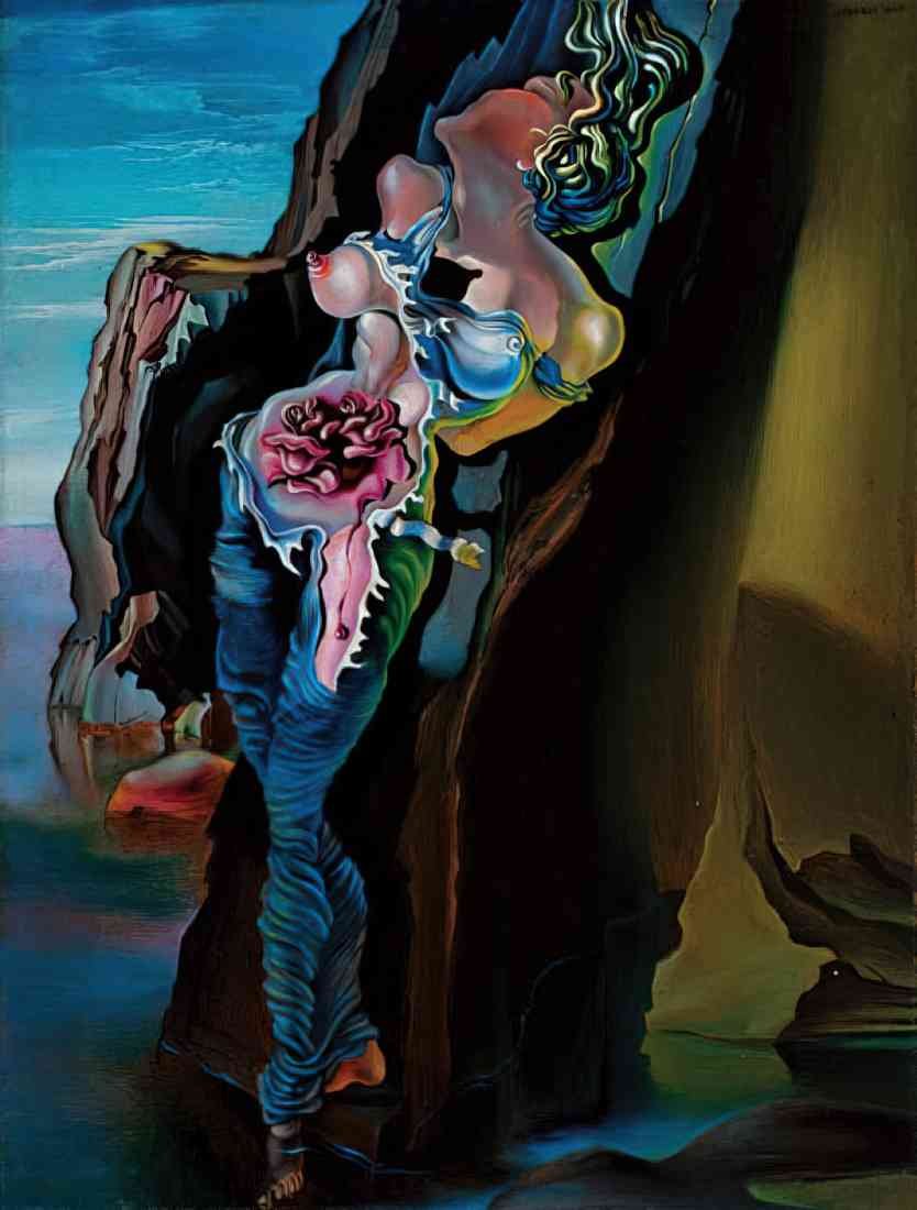 Salvador Dali salvador dali guillaume tell et gradiva 2 A4 Photo Print