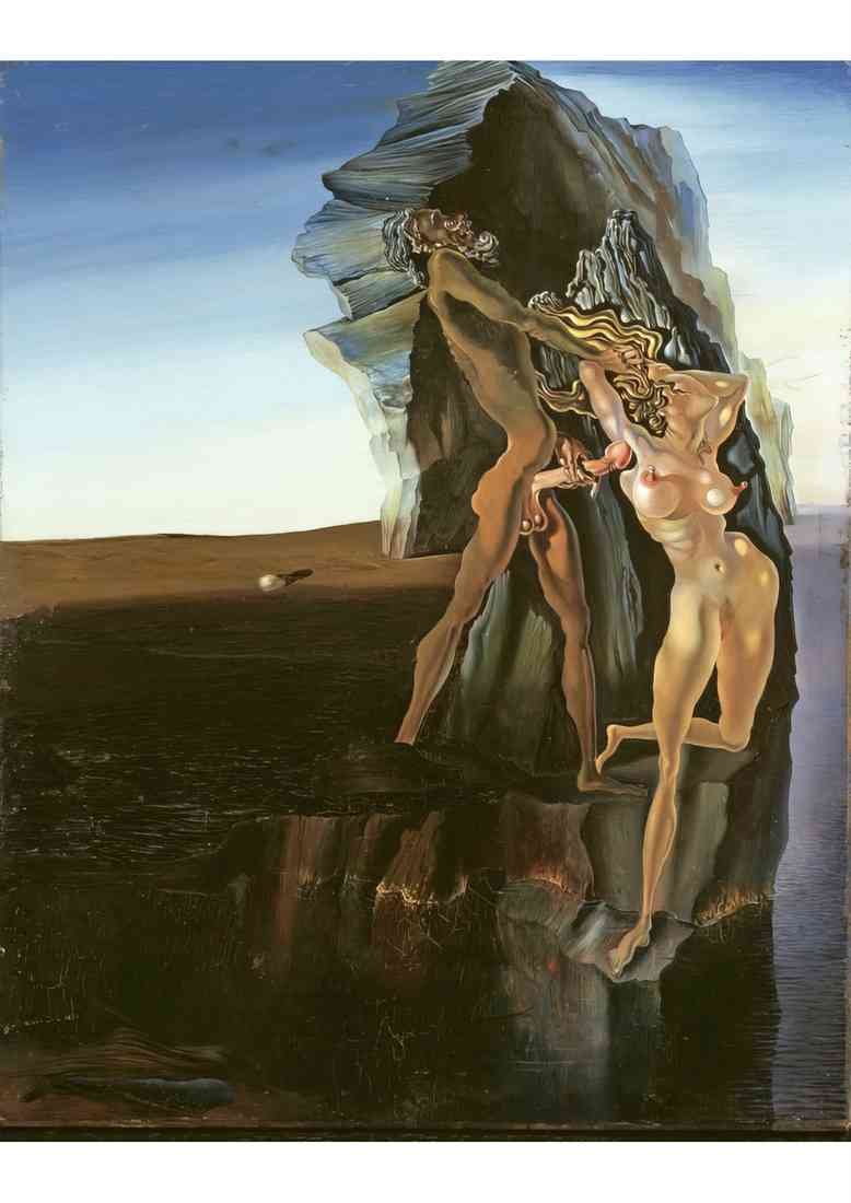Salvador Dali salvador dali guillaume tell et gradiva A4 Photo Print