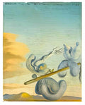 Salvador Dali salvador dali la melancolie Art A4 Photo Print