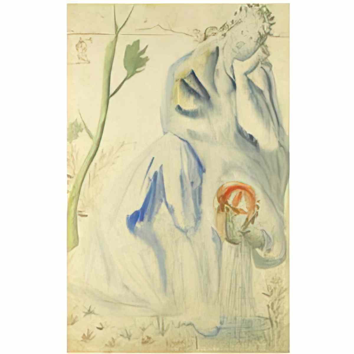 Salvador Dali salvador dali la source Art A4 Photo Print