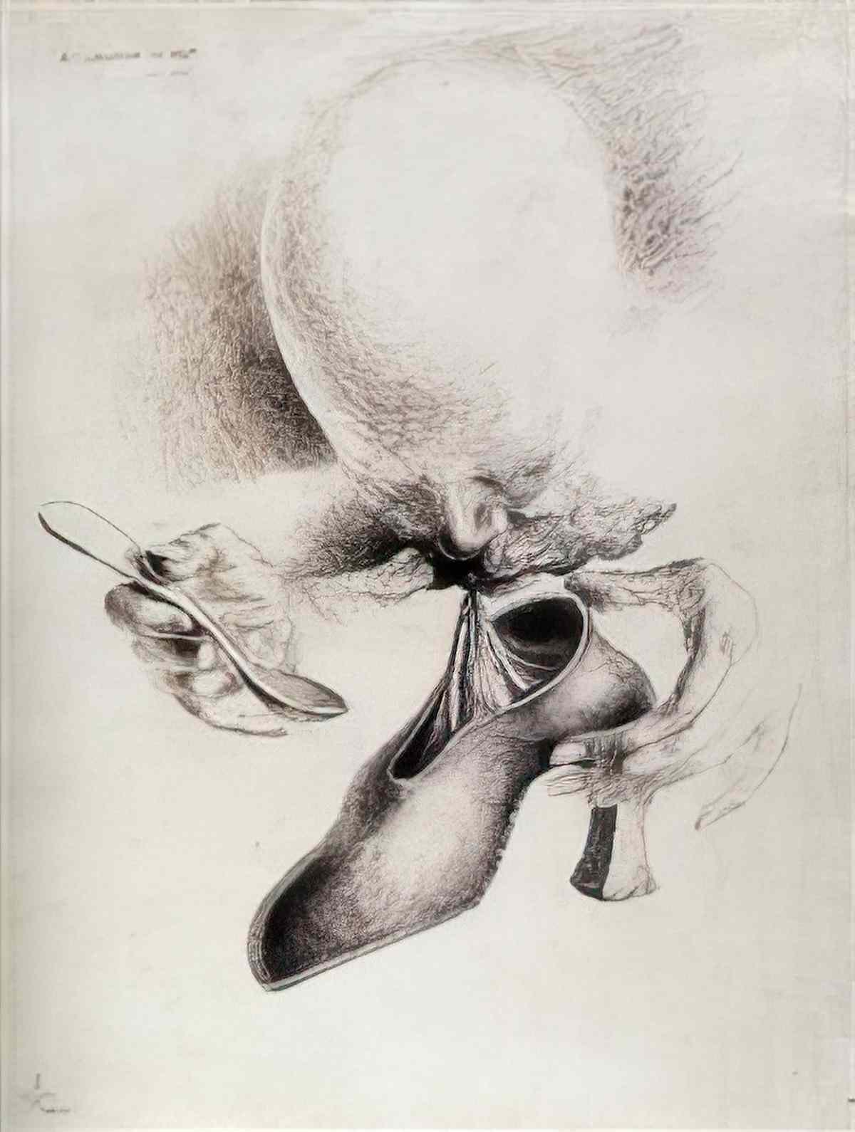 Salvador Dali salvador dali le cannibalisme des objets Art A4 Photo Print