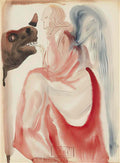 Salvador Dali salvador dali le ciel de mercure divine comedy parad Art A4 Photo Print