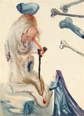 Salvador Dali salvador dali le flatteur Art A4 Photo Print