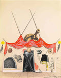 Salvador Dali salvador dali le temple de lamour Art A4 Photo Print