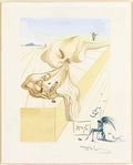 Salvador Dali salvador dali les hommes qui sentre devorent from divin Art A4 Photo Print
