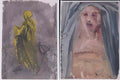 Salvador Dali salvador dali lotto di due riproduzioni firmate Art A4 Photo Print