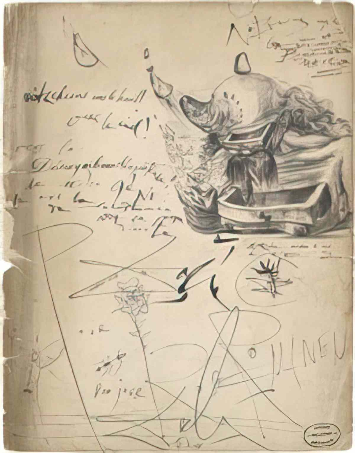 Salvador Dali salvador dali pour rose Art A4 Photo Print