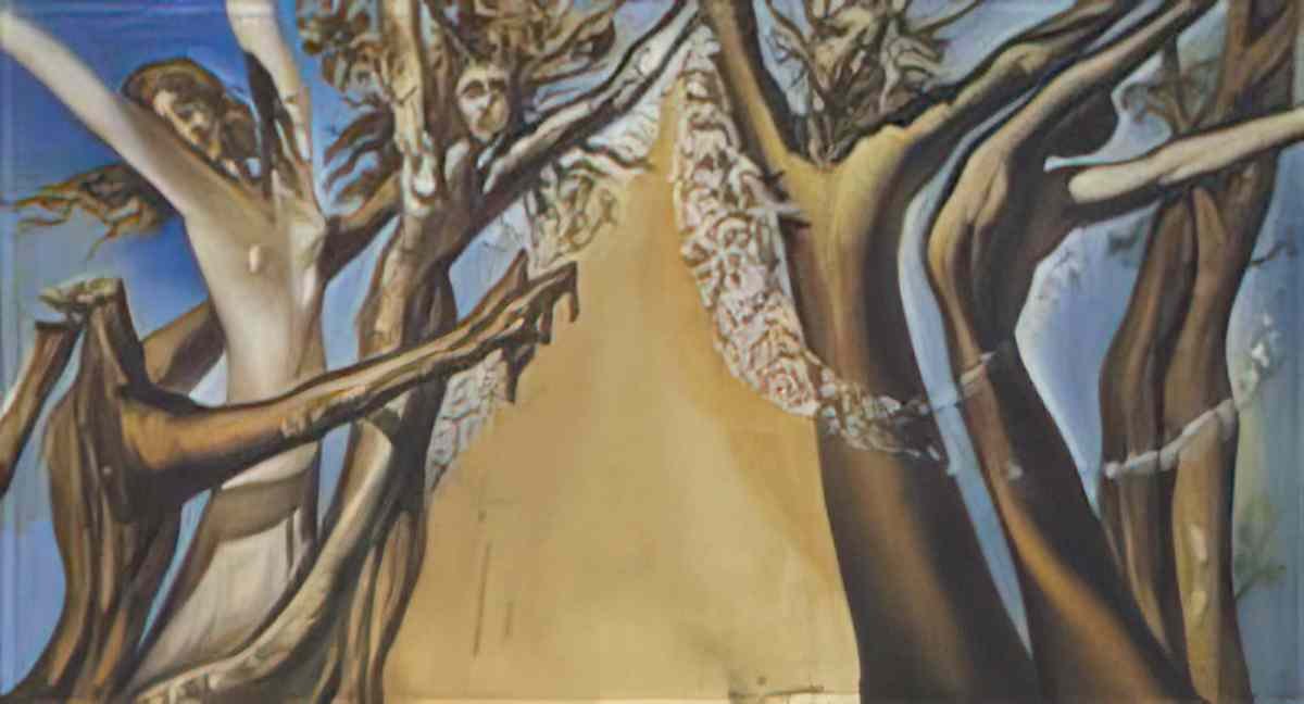 Salvador Dali salvador dali premier acte de tristan Art A4 Photo Print