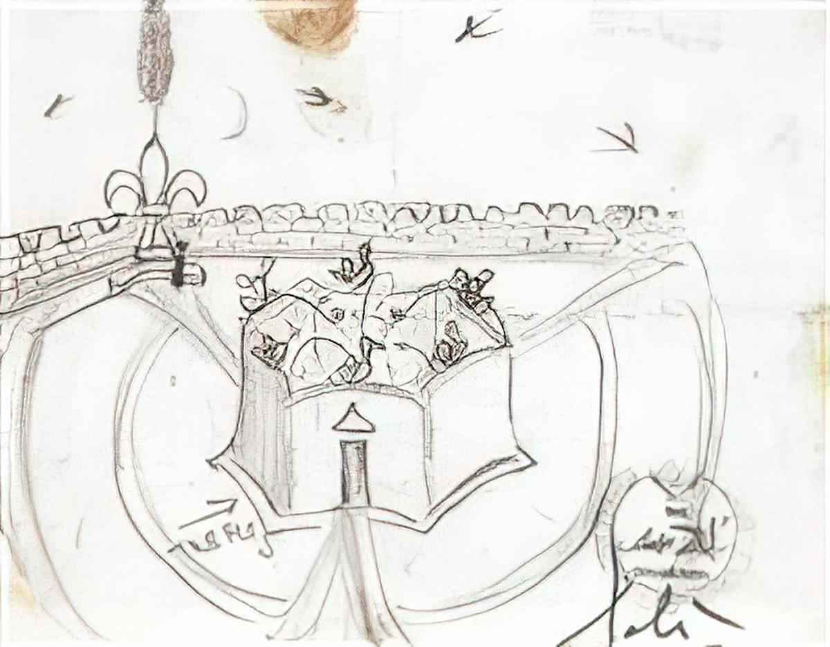 Salvador Dali salvador dali projet darchitecture pour le parc du chat Art A4 Photo Print
