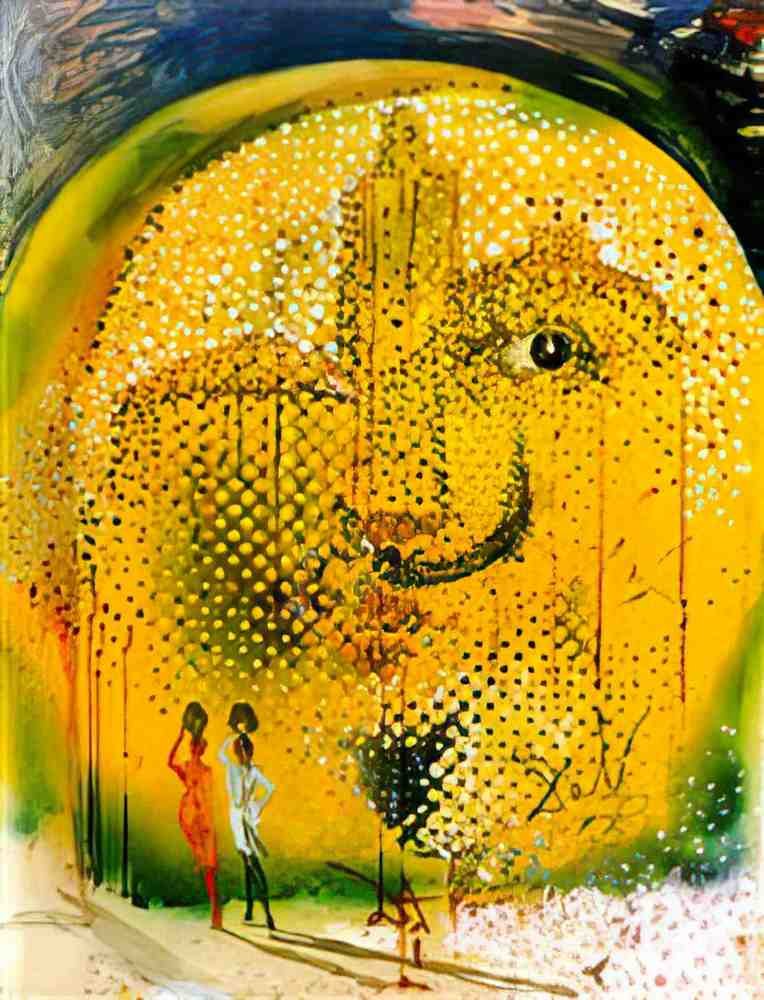 Salvador Dali salvador dali sol y dali Art A4 Photo Print