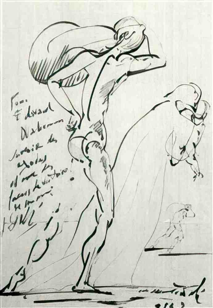 Salvador Dali salvador dali souvenirs des exodus Art A4 Photo Print