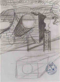 Salvador Dali salvador dali study for les trois ages Art A4 Photo Print