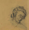 Salvador Dali salvador dali tete study Art A4 Photo Print