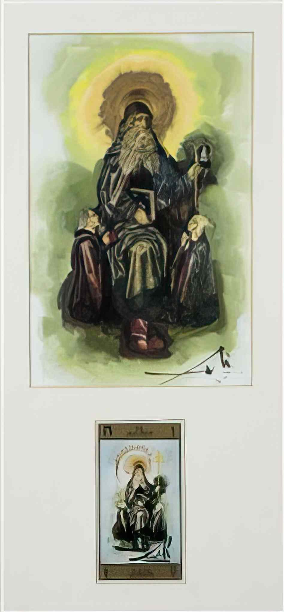 Salvador Dali salvador dali the high priest Art A4 Photo Print