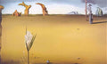 Salvador Dali salvador dali the invisible lovers Art A4 Photo Print