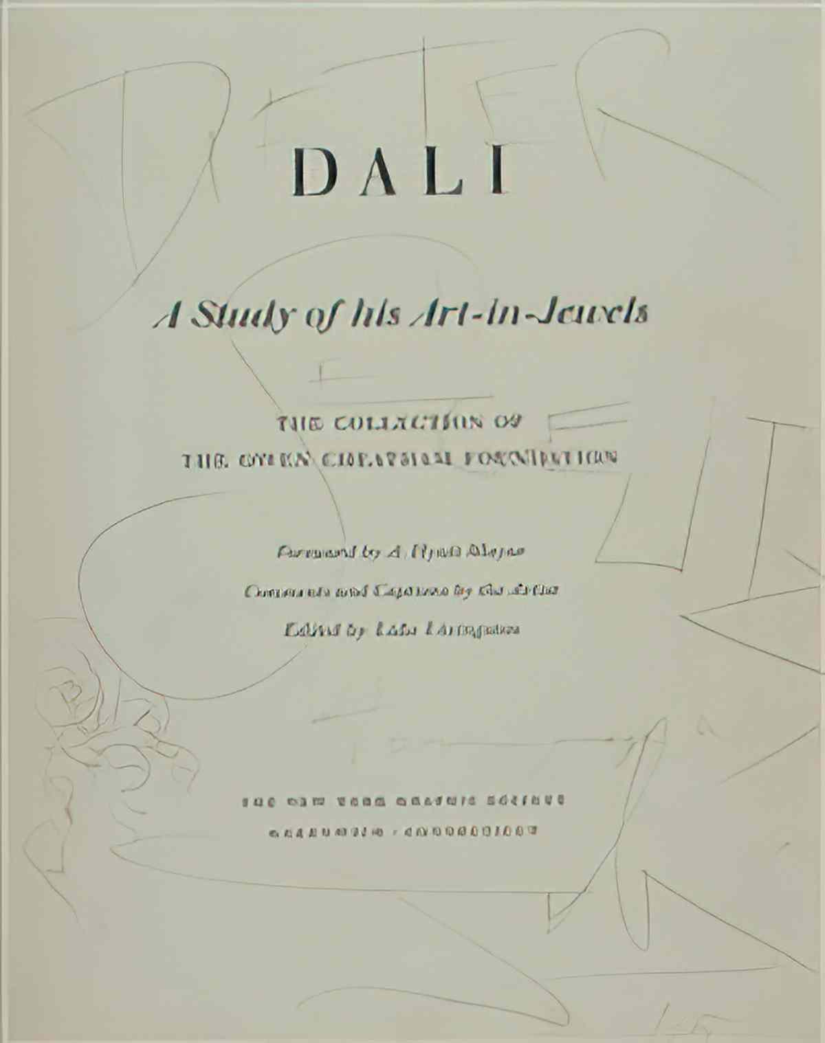 Salvador Dali salvador dali titelblatt mit eigenhändiger widmung Art A4 Photo Print