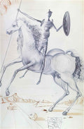 Salvador Dali salvador dali un chevalier1 Art A4 Photo Print