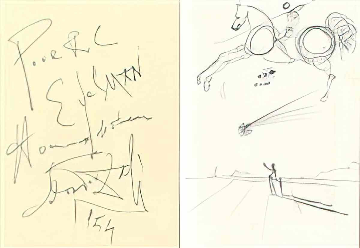 Salvador Dali salvador dali untitled10 Art A4 Photo Print