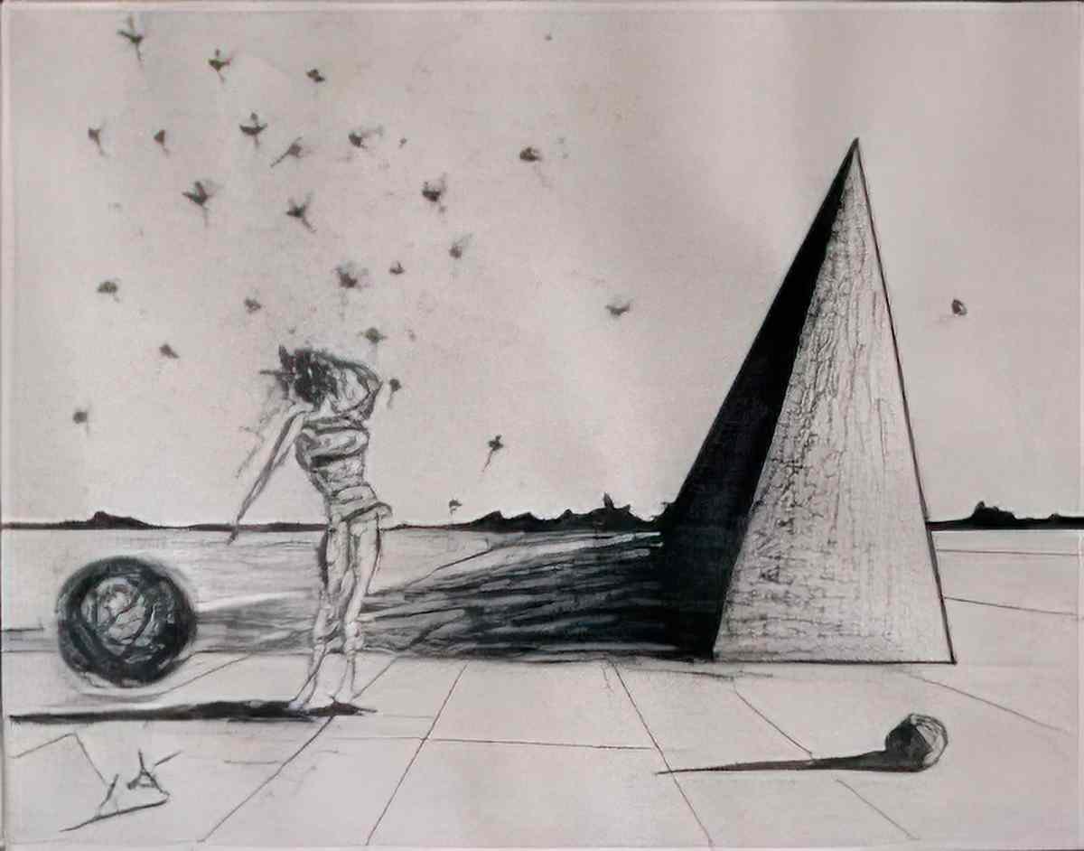 Salvador Dali salvador dali untitled21 Art A4 Photo Print
