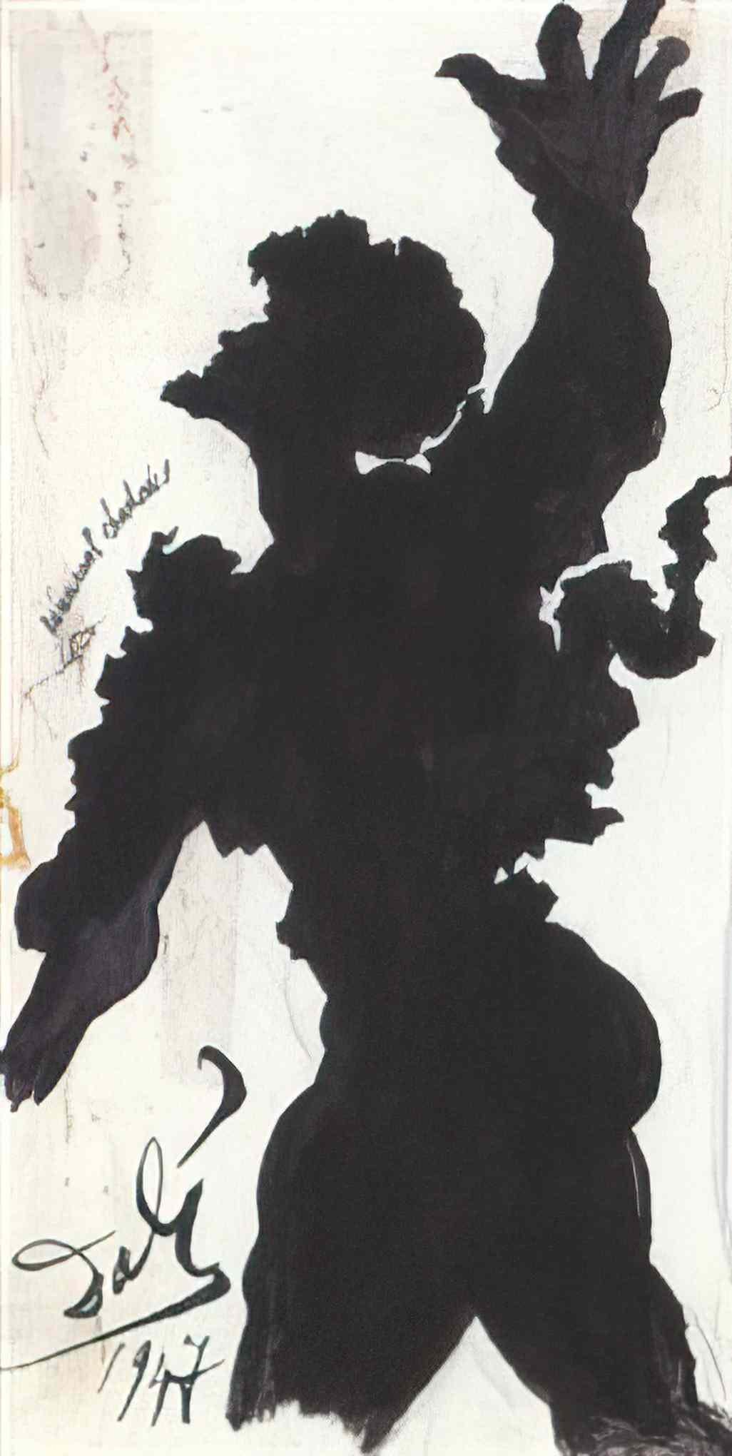 Salvador Dali salvador dali unusual shadows Art A4 Photo Print